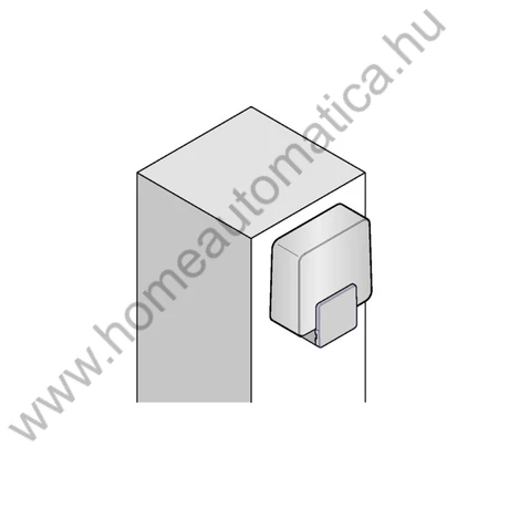 Nice ELDC LED-es villogólámpa 12-36V egyenáramú, beépített antennával