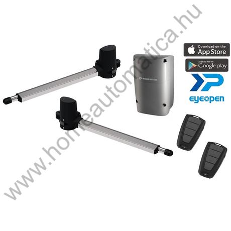 Powertech PW200 light WiFI szárnyaskapu mozgató szett