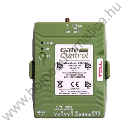 Tell Gate Control PRO 1000 din rail - 4G
