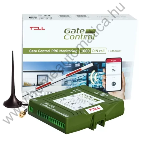 Tell Gate Control PRO 1000 monitoring din rail - 4G