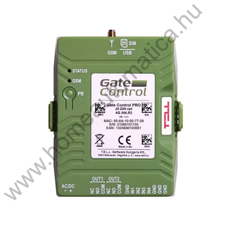 Tell Gate Control PRO 20 din rail - 4G