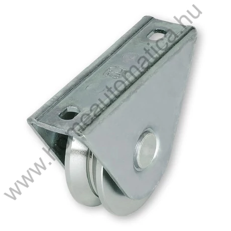 Y profilú csavarozható, rászerelhető tolókapu görgő 80 mm