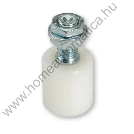 Műanyag tolókapu vezetőgörgő 25x30